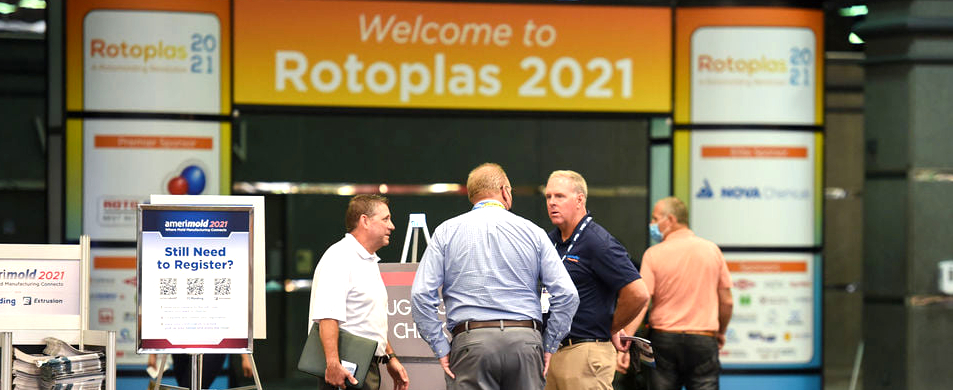 Rotoplas 2021 exhibitors and attendees
