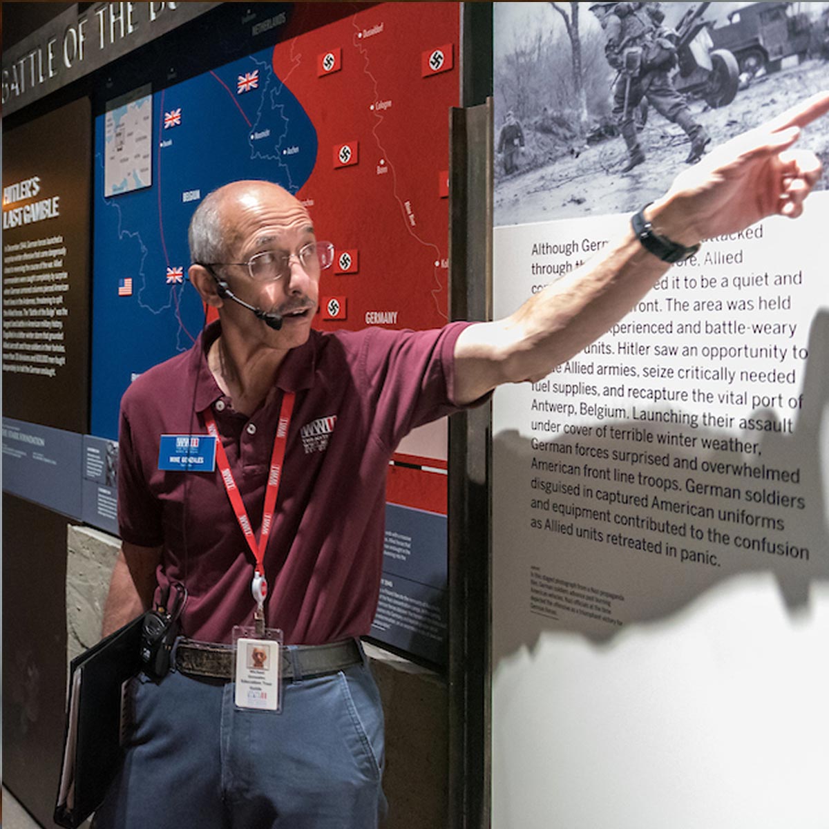 Tour Guide at the WWII Museum: Beyond the Galleries Experience